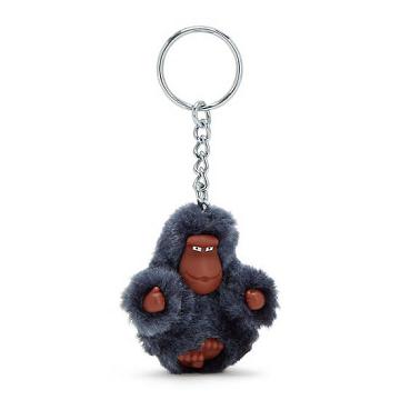 Kipling Sven Extra Small Monkey Keychain Accessories Foggy Grey | AU 1980ZU